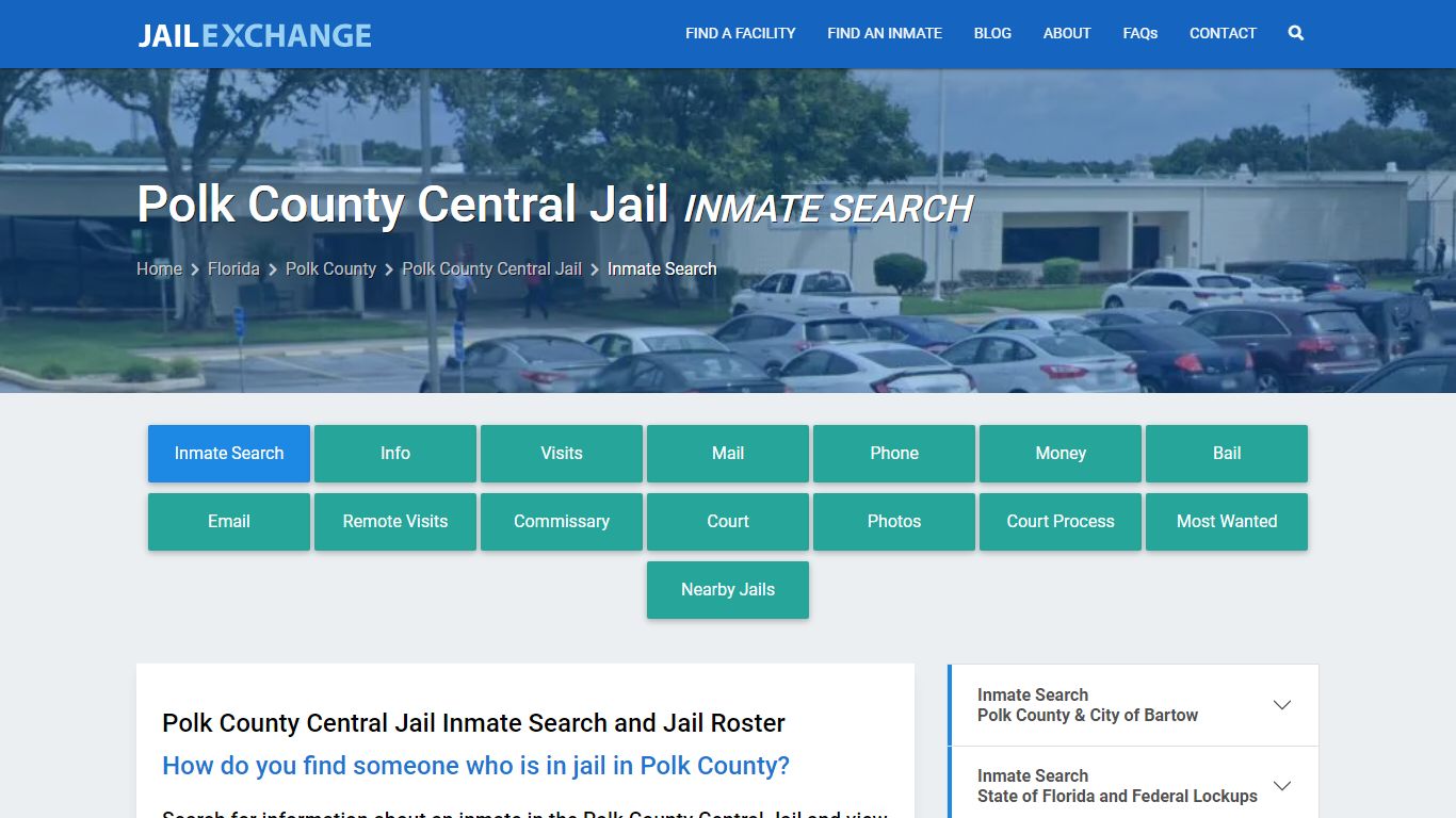 Polk County Central Jail Inmate Search - Jail Exchange